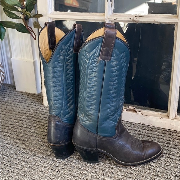 Vintage Wrangler Cowboy Boots | Poshmark